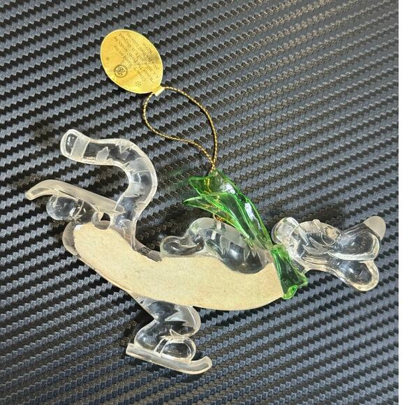 Bradford Editions Disney Winnie The Pooh Tigger 4 Crystal Clear Ornaments 2004 - Picture 11 of 14